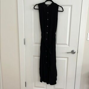 Gap long black dress. Size medium